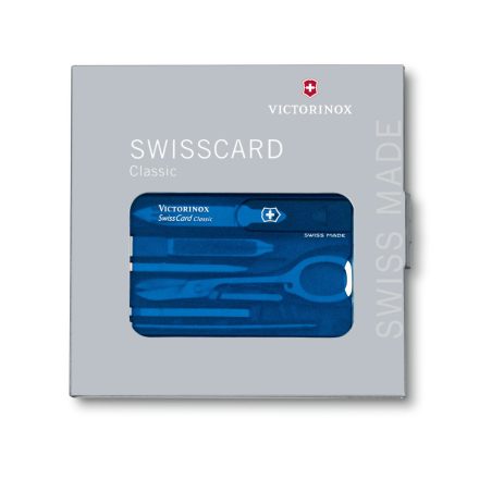 SwissCard Classic Áttetsző Kék