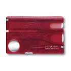 SwissCard Nailcare Áttetsző piros