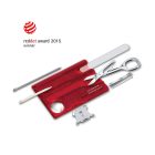 SwissCard Nailcare Áttetsző piros