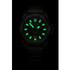 I.N.O.X. Automatic | Férfi Karóra | Zöld Számlap | Carbon Tok | Zöld Gumi Szíj | Zöld Spartan Zsebkés