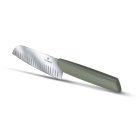 Swiss Modern | Santoku | Bordázott | 17 cm | Zöld